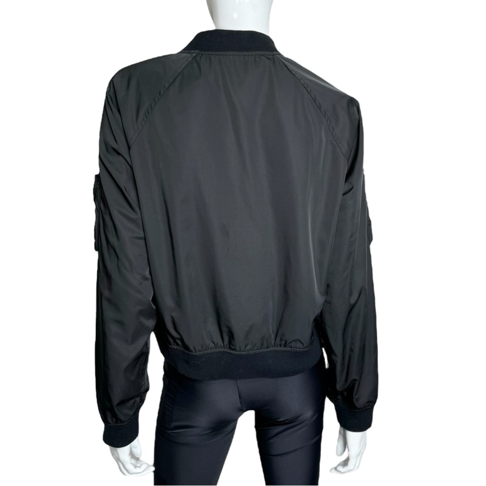 LF Carmar Black Bomber Moto Utility Jacket - Picture 3 of 5